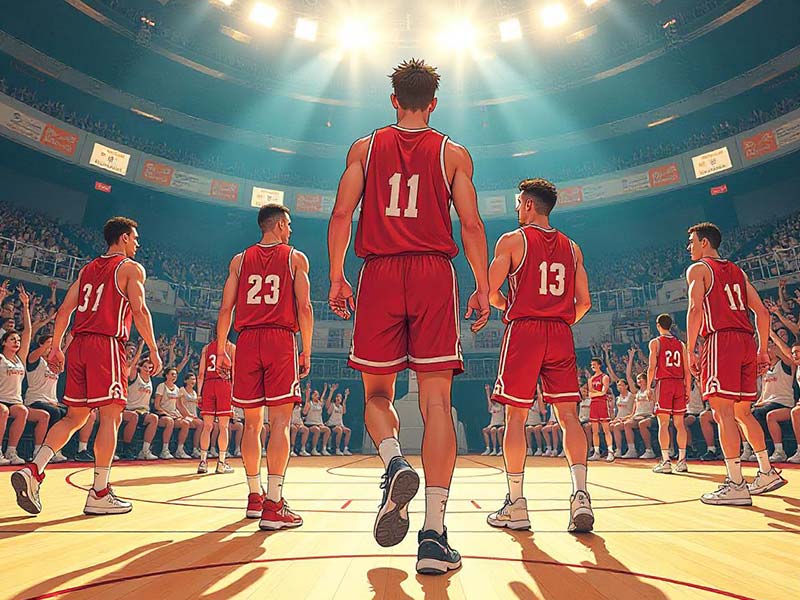 心理战！杨瀚森试训中打爆8号秀杰明，气的杰明不跟杨瀚森击掌